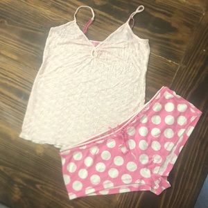 Victoria Secret Pink tank and short pj set